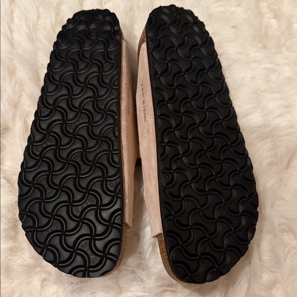 Birkenstock Light Pink Suede Sandals - Picture 3 of 4